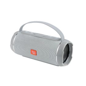 TG116C 40W TWS Outdoor Waterproof Portable High Power Bluetooth Speaker Wireless Sound Column Subwoofer Music Center 3D Stereo R (Color: Gray, Ships From: China)