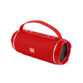 TG116C 40W TWS Outdoor Waterproof Portable High Power Bluetooth Speaker Wireless Sound Column Subwoofer Music Center 3D Stereo R (Color: Red, Ships From: China)
